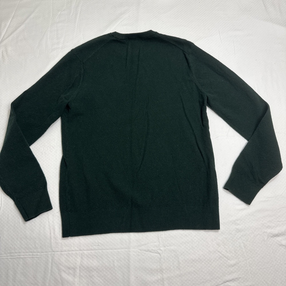Michael Kors Men's Long sleeves Knitted Cotton‎ Wool Sweater Sz M Green - Picture 6 of 6
